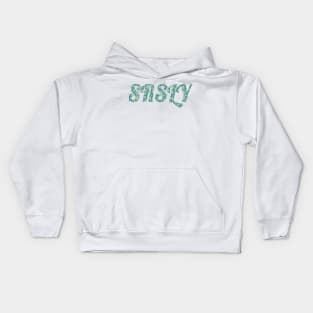 SRSLY blue Kids Hoodie